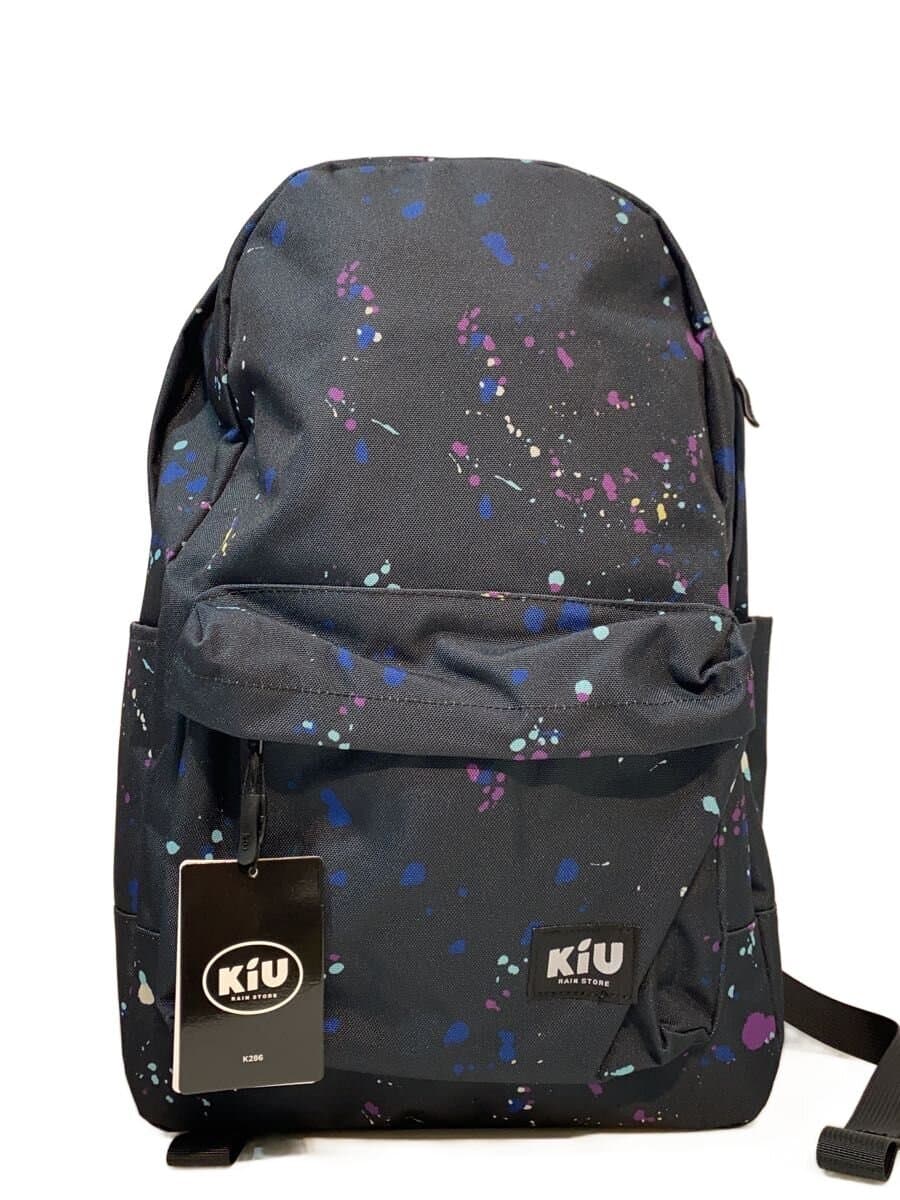 Ki U Backpack Navy All Over Pattern