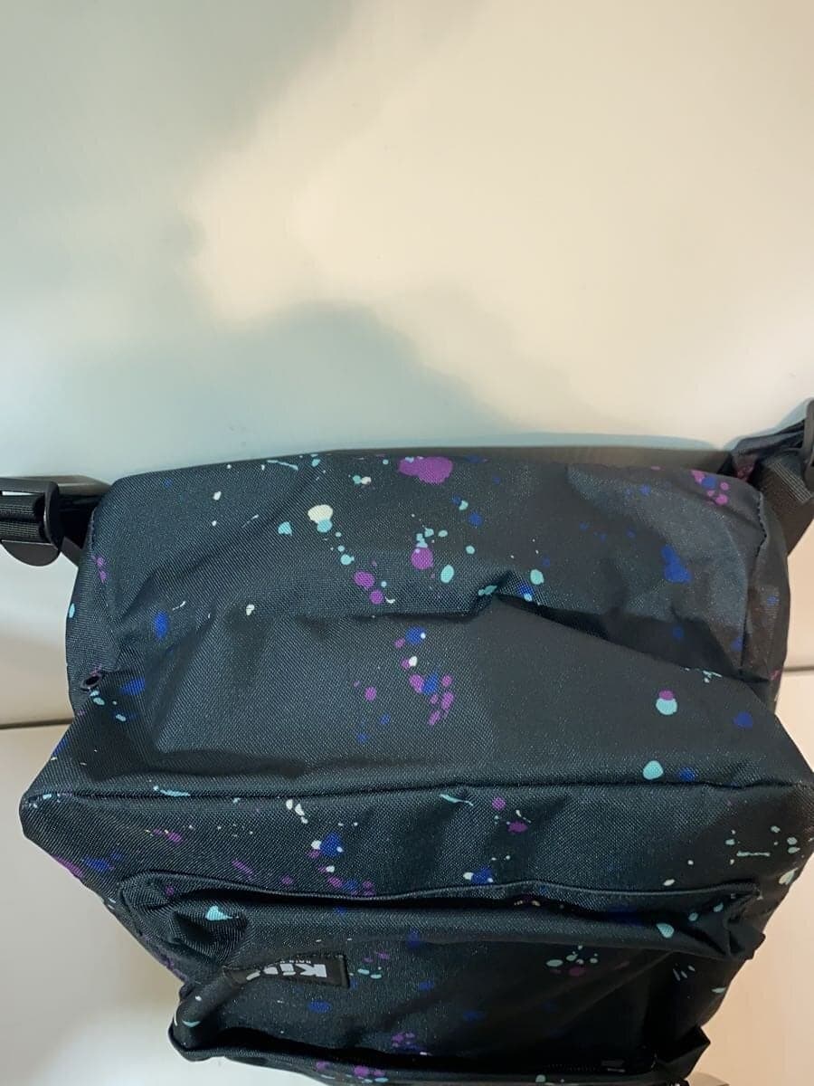 Ki U Backpack Navy All Over Pattern 4