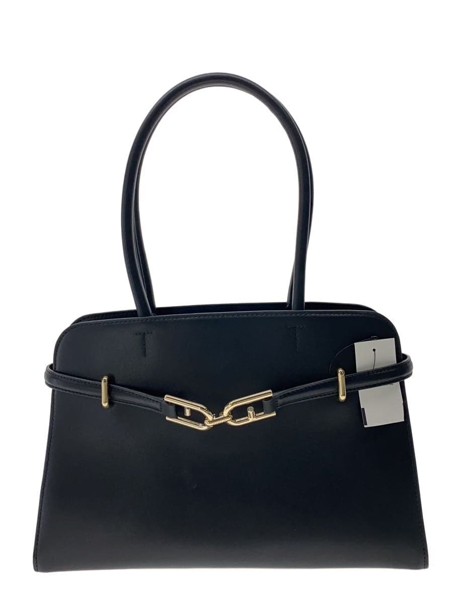 FURLAMETI Tote Bag Leather BLK WB01670