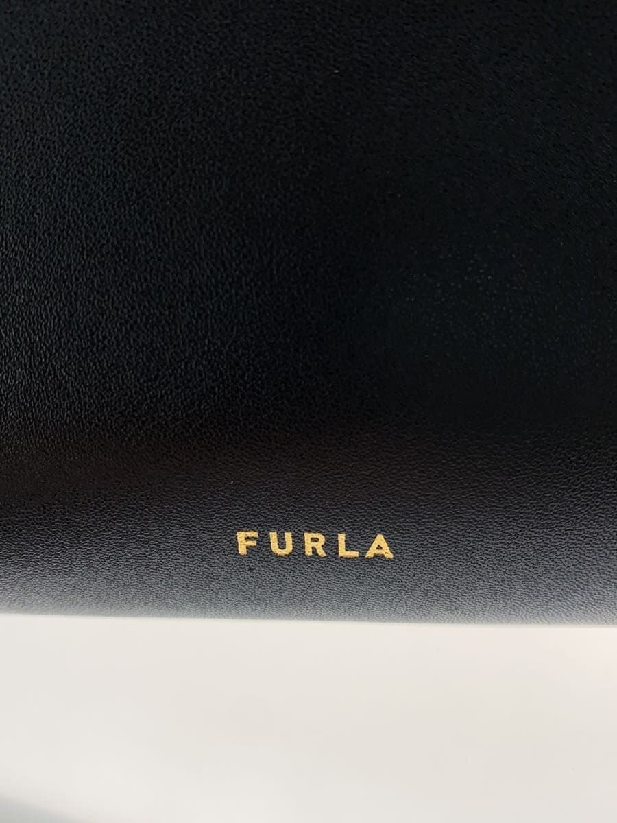 FURLAMETI Tote Bag Leather BLK WB01670 5