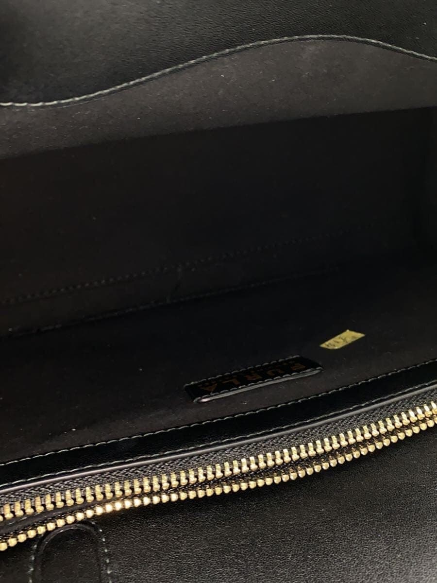 FURLAMETI Tote Bag Leather BLK WB01670 6