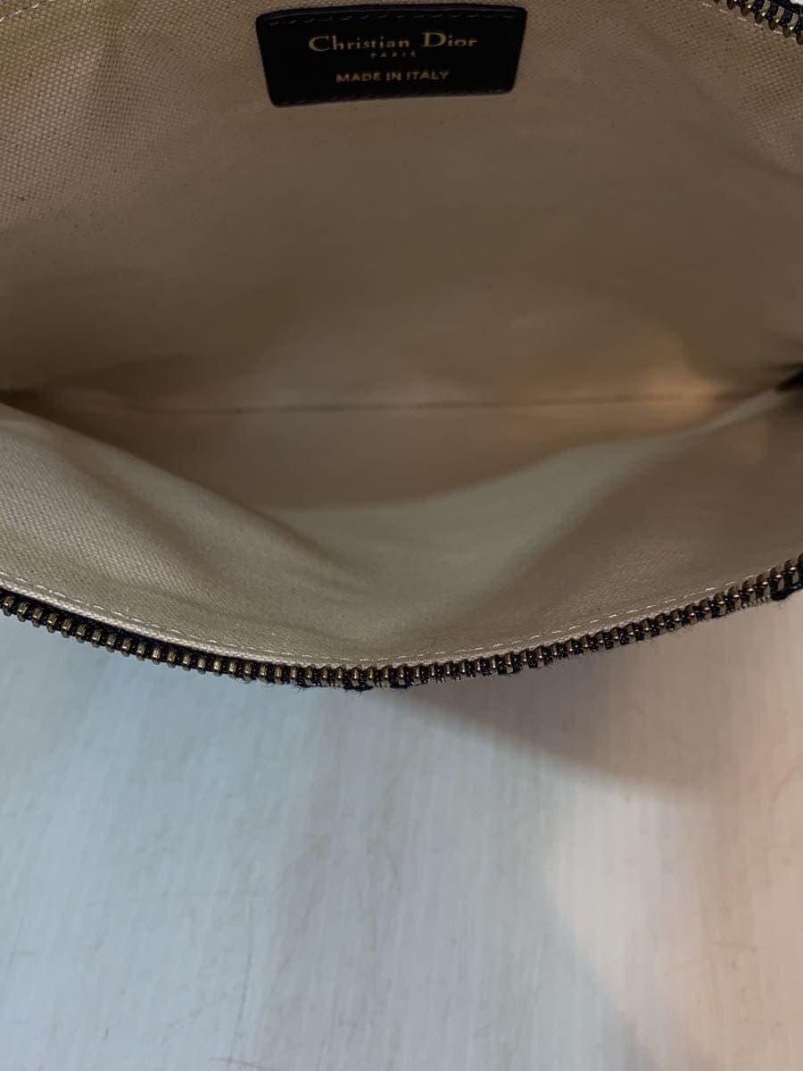 Christian Dior Oblique Pouch Canvas NVY All Over Pattern 26-MA-0199 6