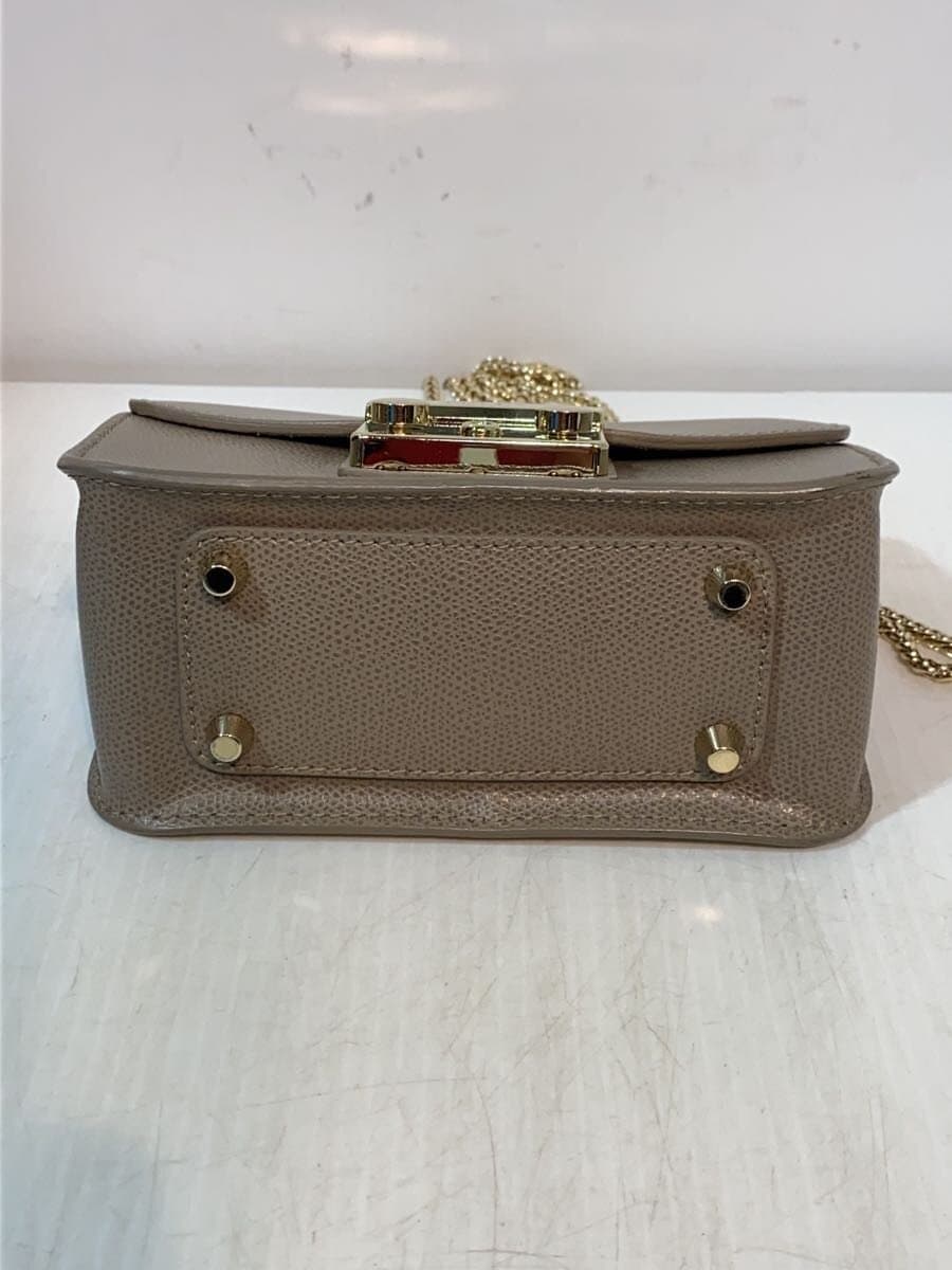 FURLA Shoulder Bag Beige 4