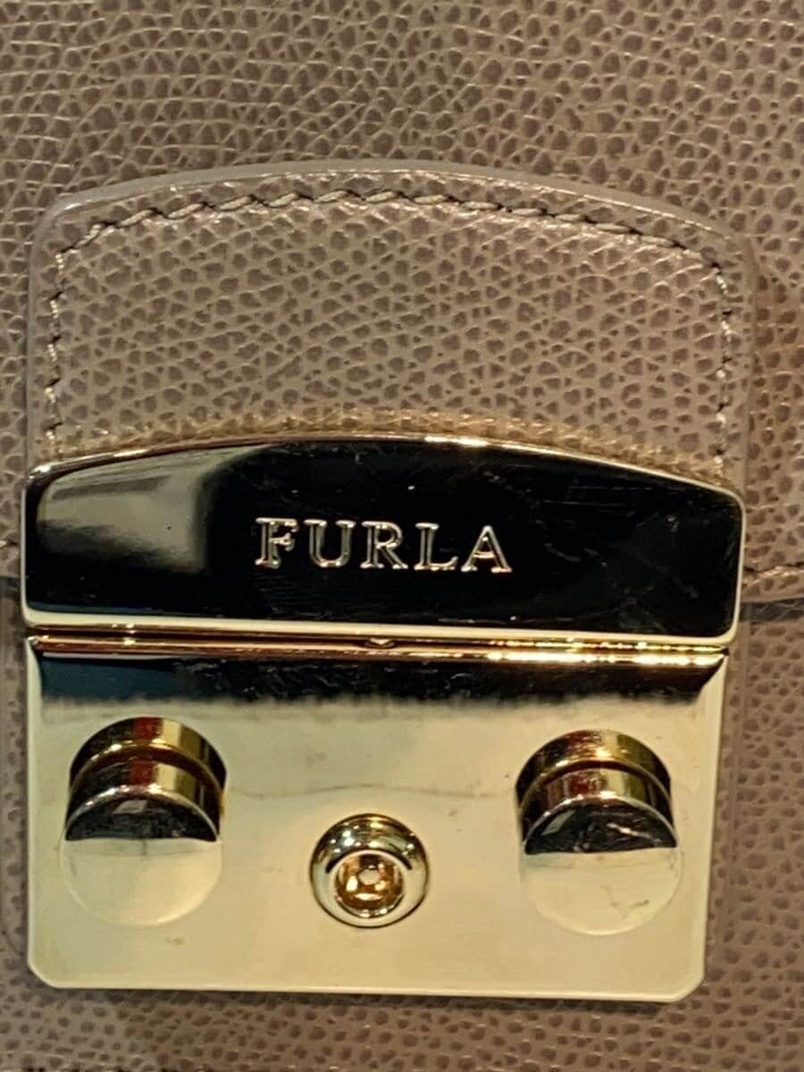FURLA Shoulder Bag Beige 5