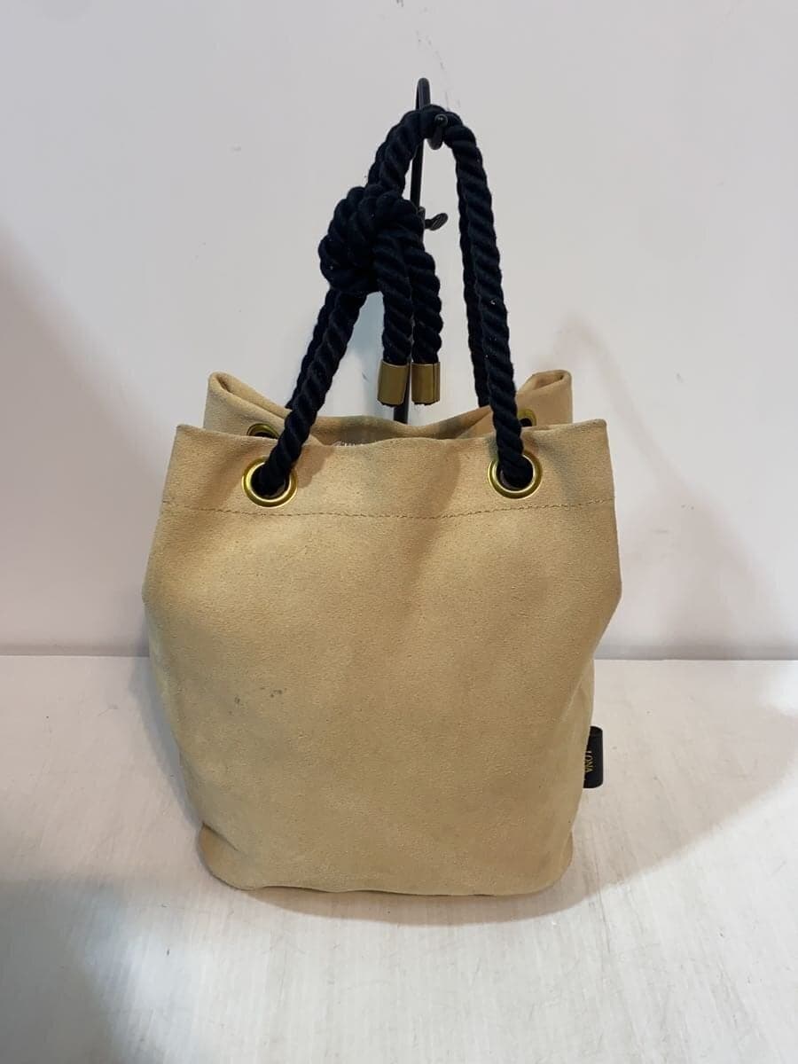 Other Brand LONA Tote Bag Suede BEG 3