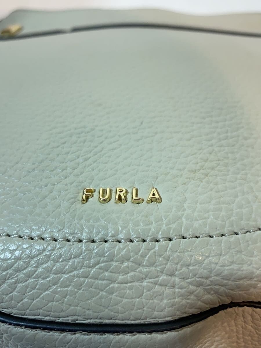FURLAAFRODITE Shoulder Bag Leather Gray WB00674 5