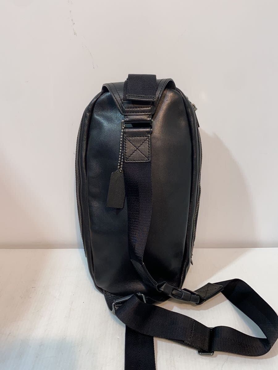 COACH Thompson Daypack Shoulder Bag_All Leather Leather BLK 71185 3