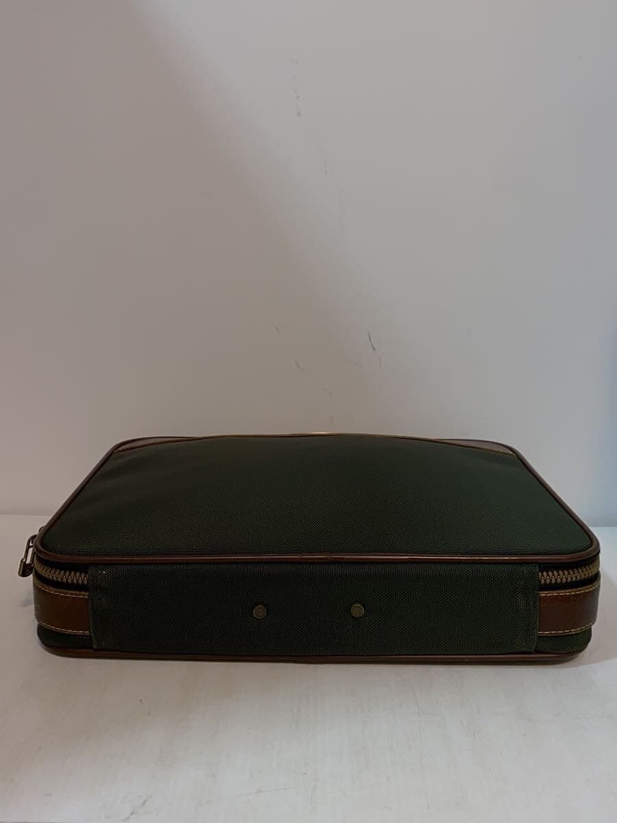 SAMSONITE Strap Metal Briefcase Canvas GRN 4
