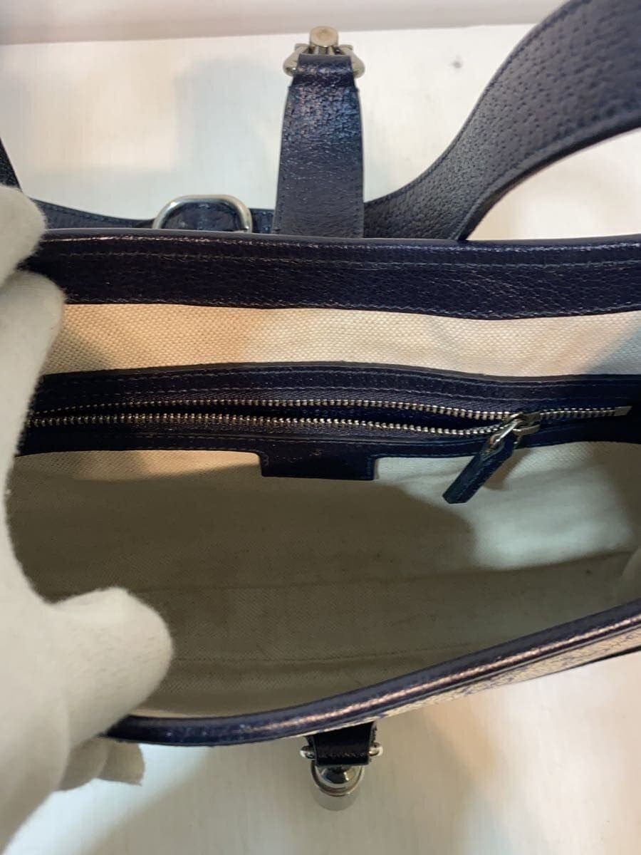 GUCCI Small Shoulder Bag_Jackie 1961_GG Supreme PVC NVY All Over Pattern 678843 6