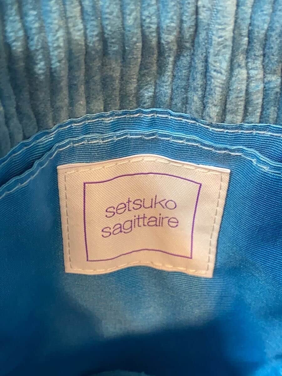 setsuko sagittaire Bag Corduroy BLU 5