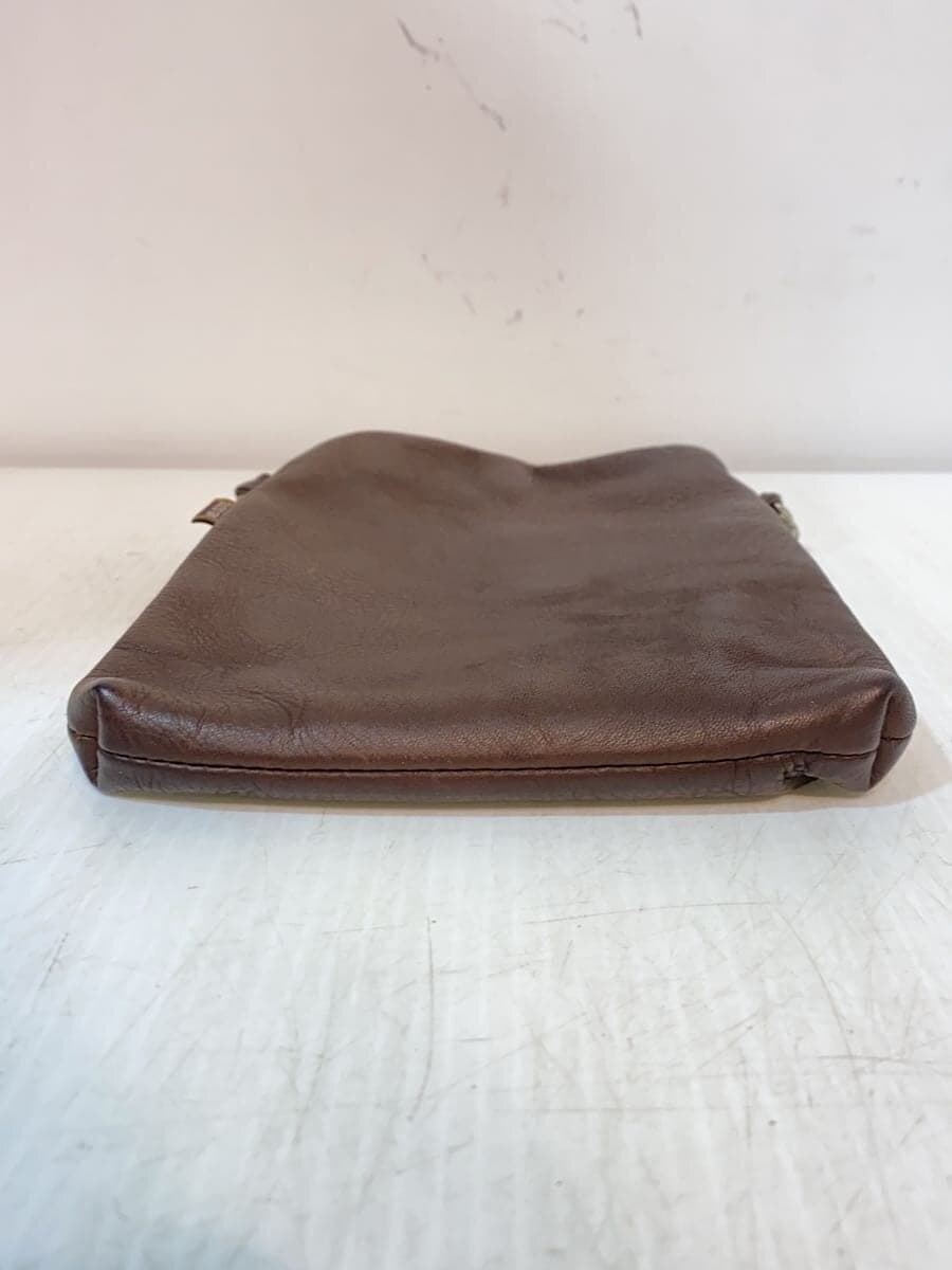 MR.OLIVE Sling Bag Shrink-Wrapped Shoulder Bag Leather BRW 4