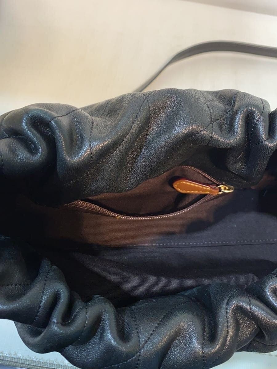 COACH Faye Quilted Shoulder Bag Leather BLK CCZ54 6