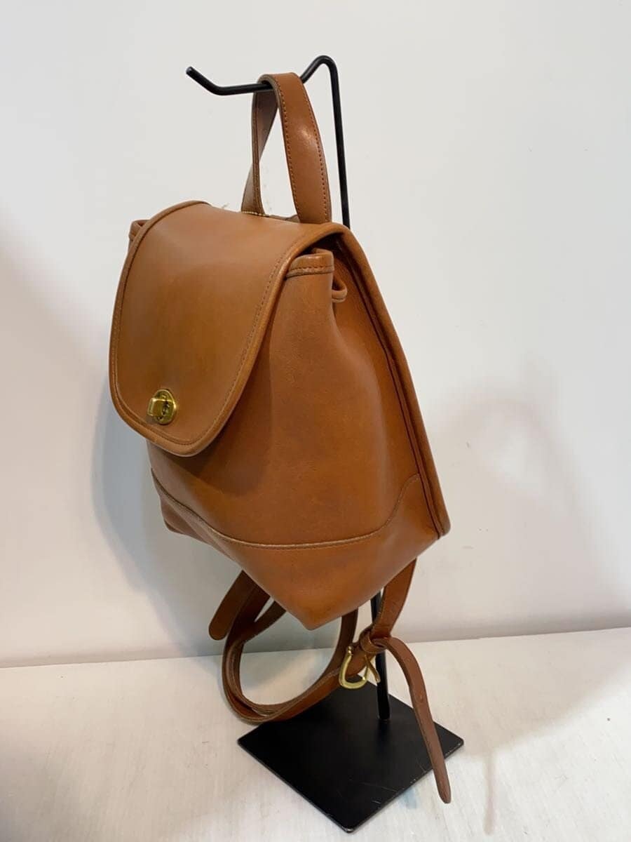 COACHOLD Turn Lock Glove Leather Made in the United States Backpack Leather BRW 2