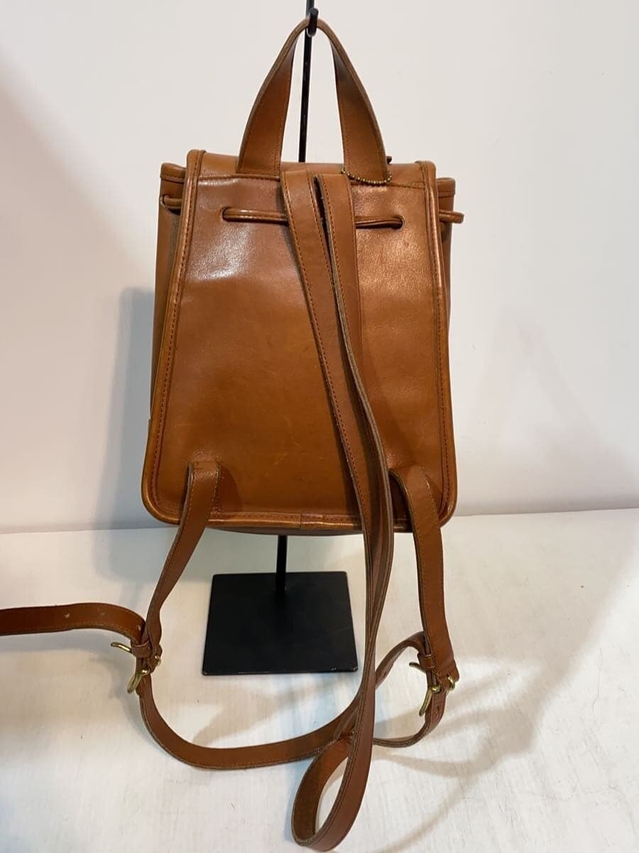 COACHOLD Turn Lock Glove Leather Made in the United States Backpack Leather BRW 3