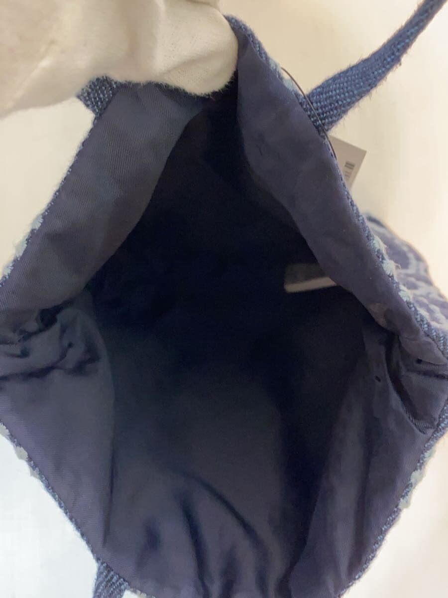 mina perhonentambourine toast bag toast bag tote bag -- NVY all-over pattern 6