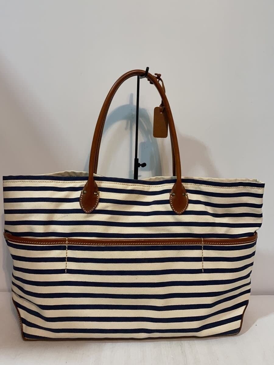 Felisi Tote Bag Canvas Navy Navy Stripes 11-20 3