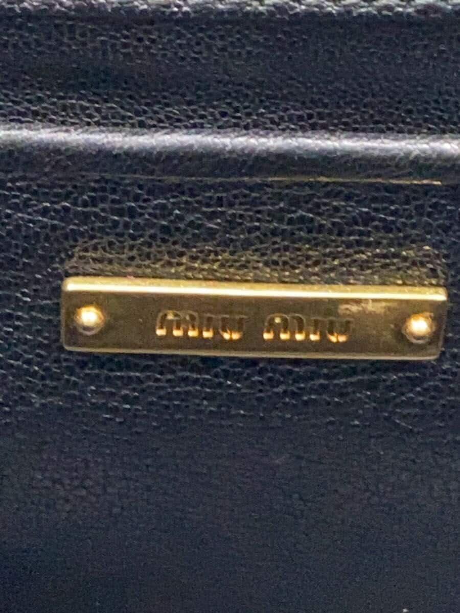 MIU MIU bag denim biker IDG plain 5