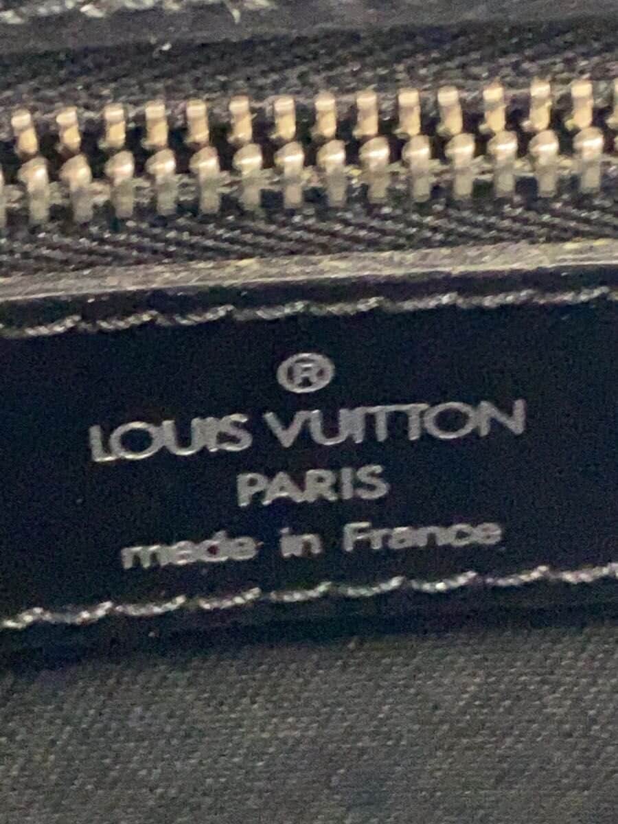 LOUIS VUITTON Cashier _Taiga Leather BLK 5