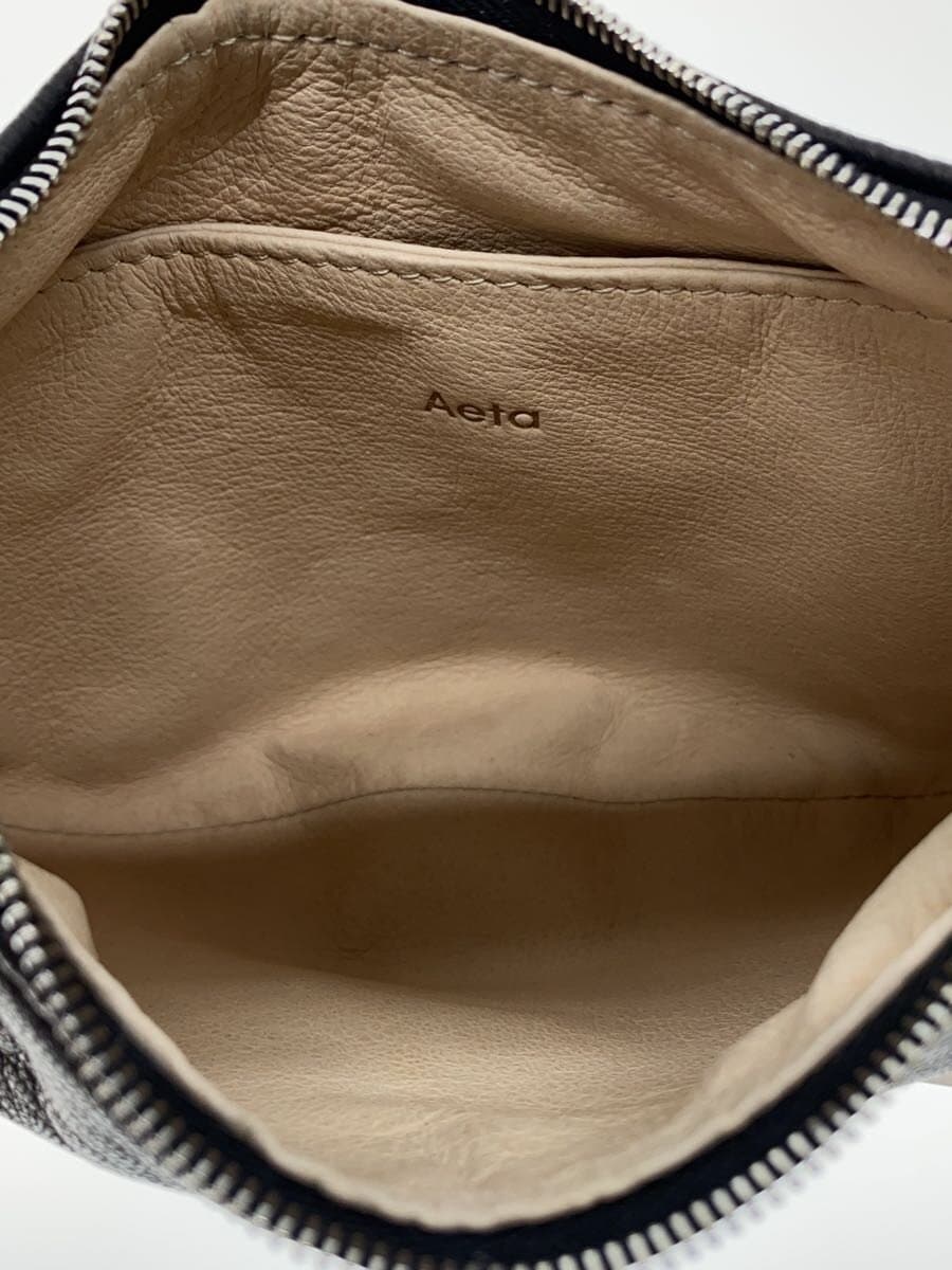 Aeta Shoulder Bag Leather BLK DA58 6