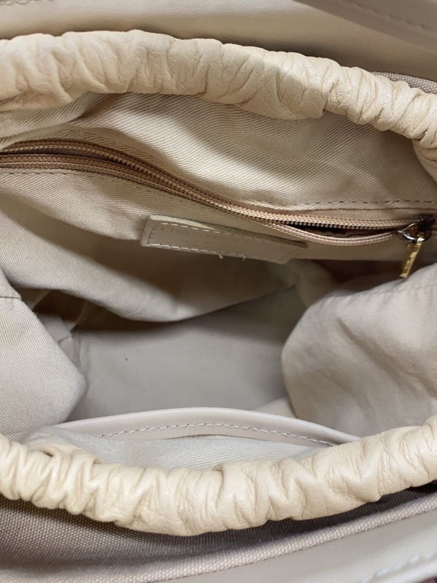 CHRISTIAN VILLA Basket Handbag -- BRW Plain 6