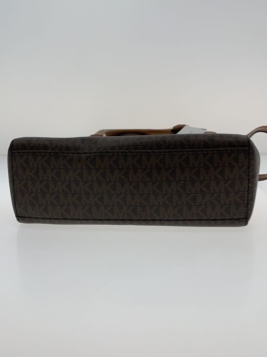 MICHAEL KORS handbag PVC BRW all-over pattern 35F9GAKS1B 4
