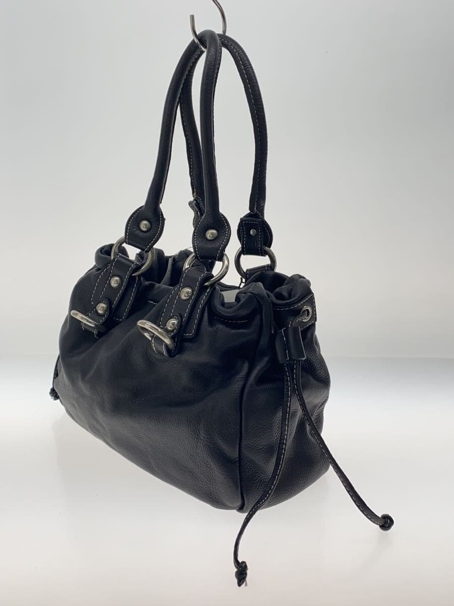 Other Brand CORSO SPARTACO Handbag Leather BLK Solid 2