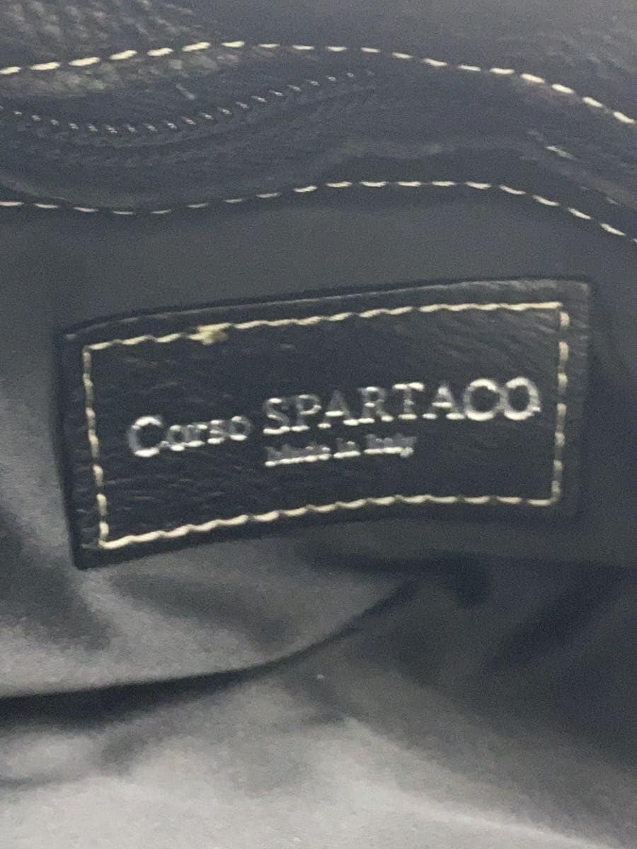 Other Brand CORSO SPARTACO Handbag Leather BLK Solid 5