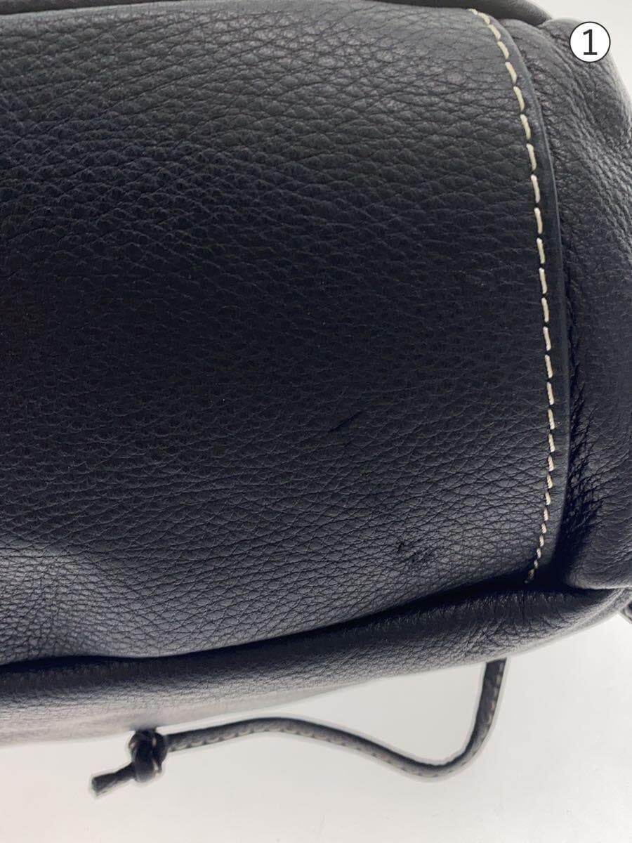 Other Brand CORSO SPARTACO Handbag Leather BLK Solid 7