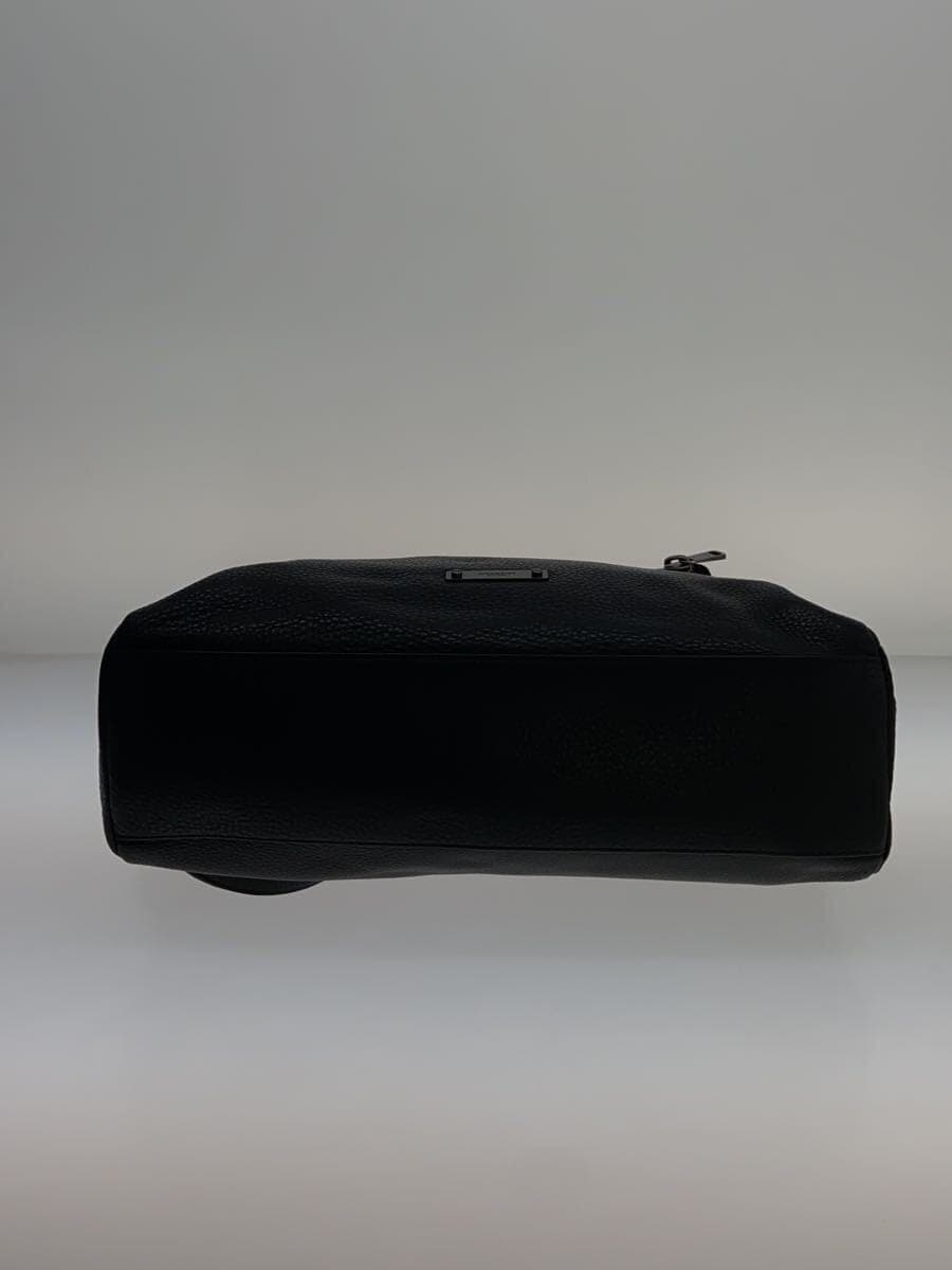 COACH Shoulder Bag Leather BLK Solid 71236 4