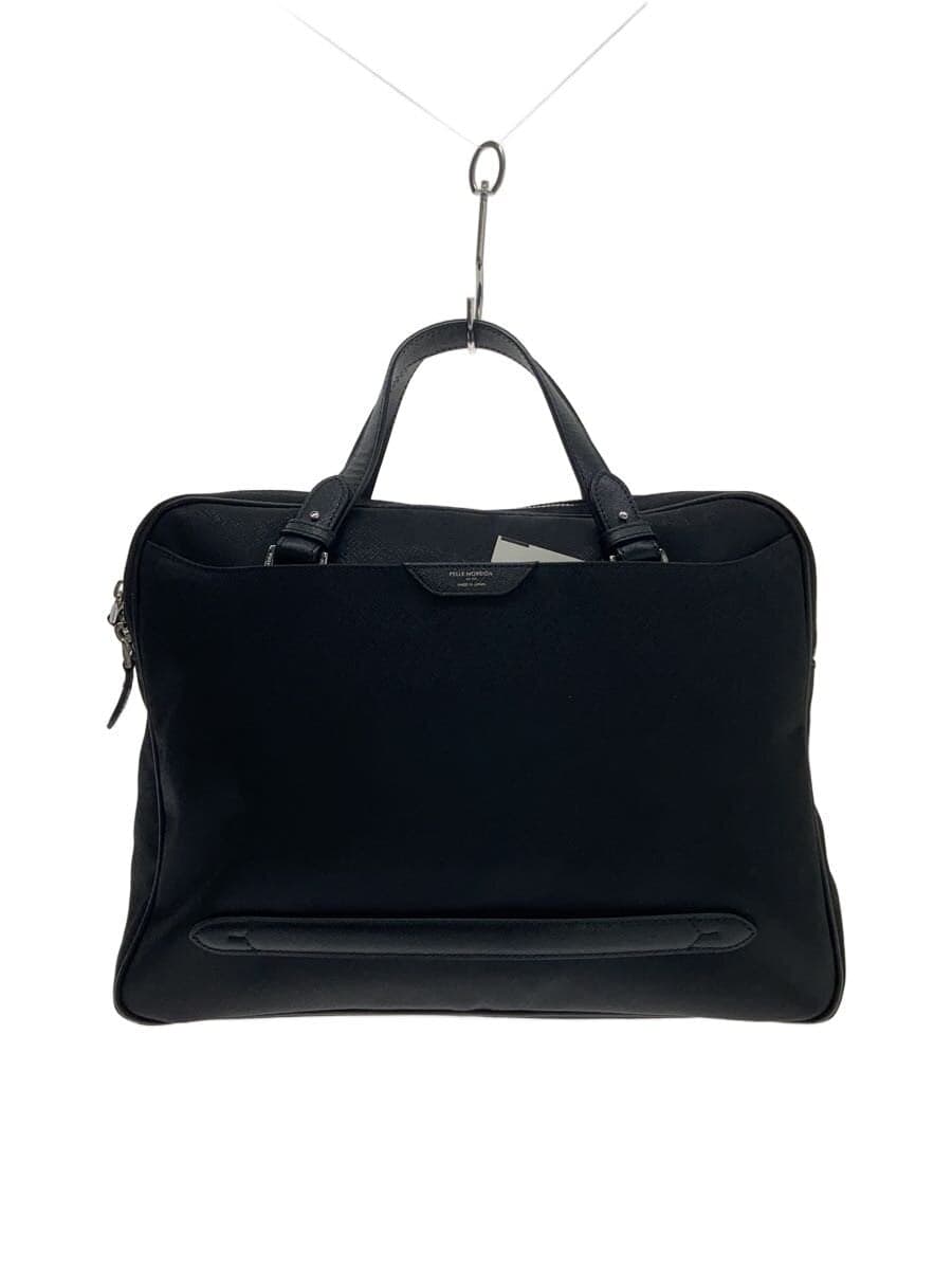 PELLE MORBIDA Briefcase BLK Solid