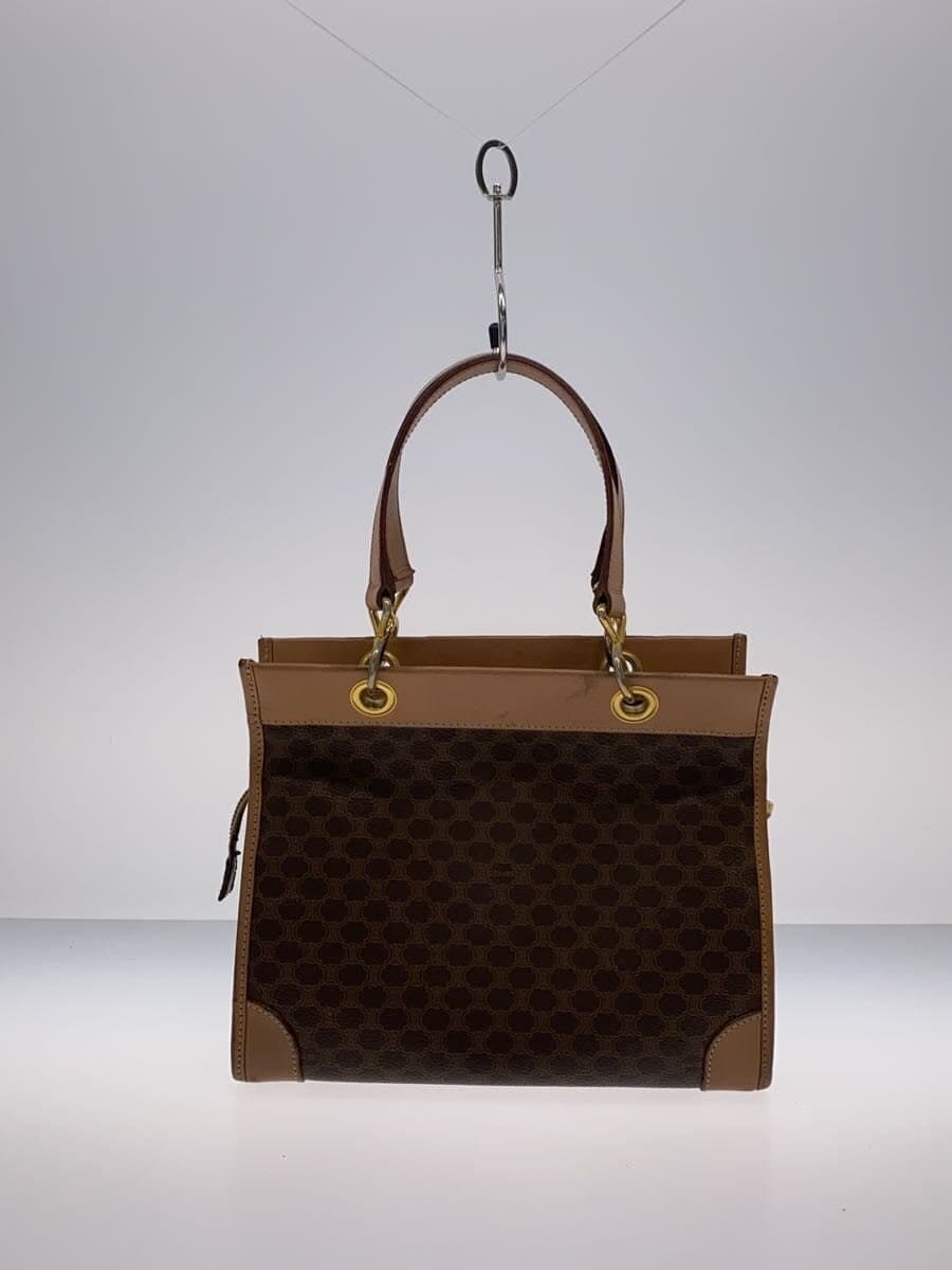 CELINE Handbag PVC BRW All-over print 3
