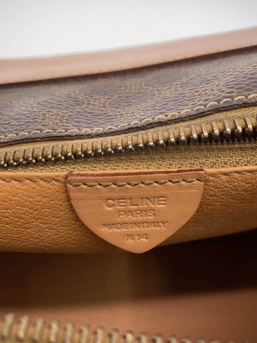 CELINE Handbag PVC BRW All-over print 5