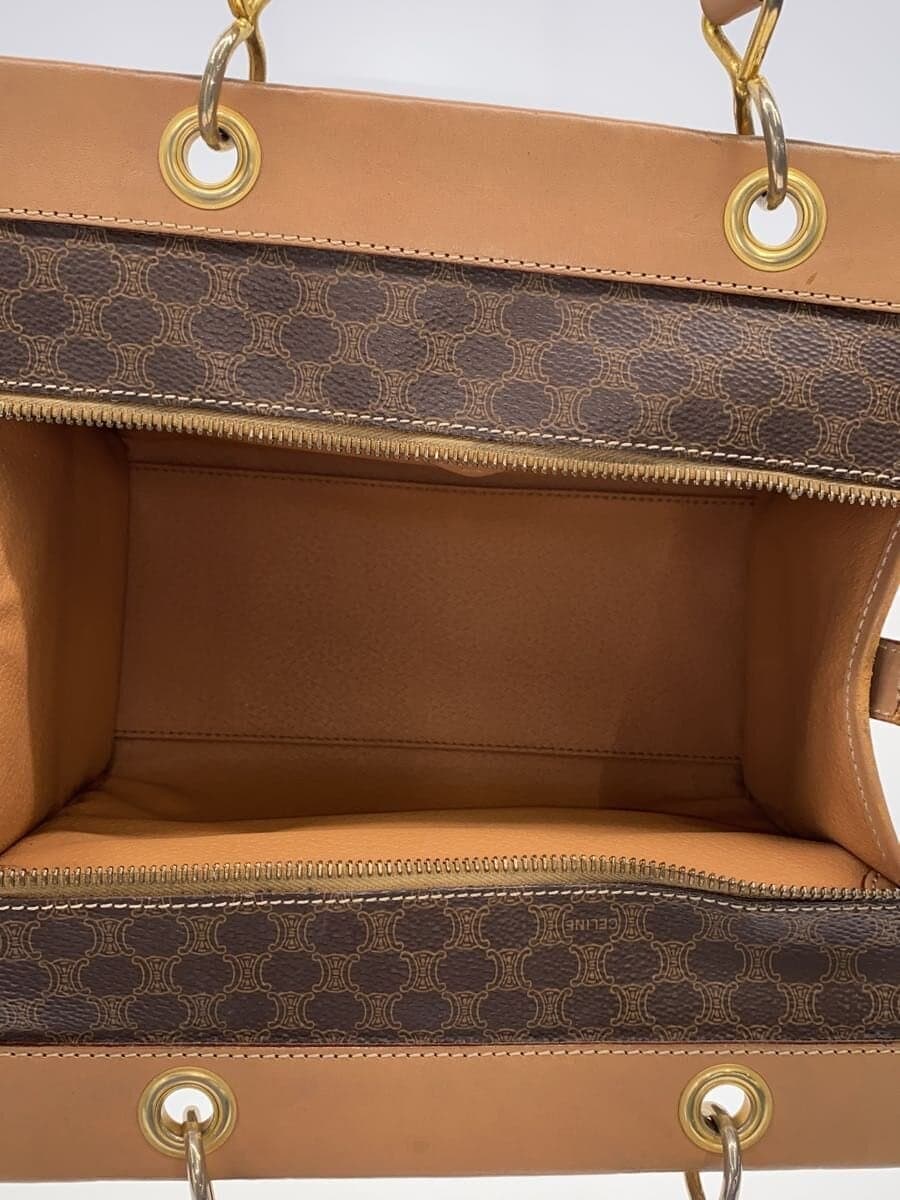 CELINE Handbag PVC BRW All-over print 6