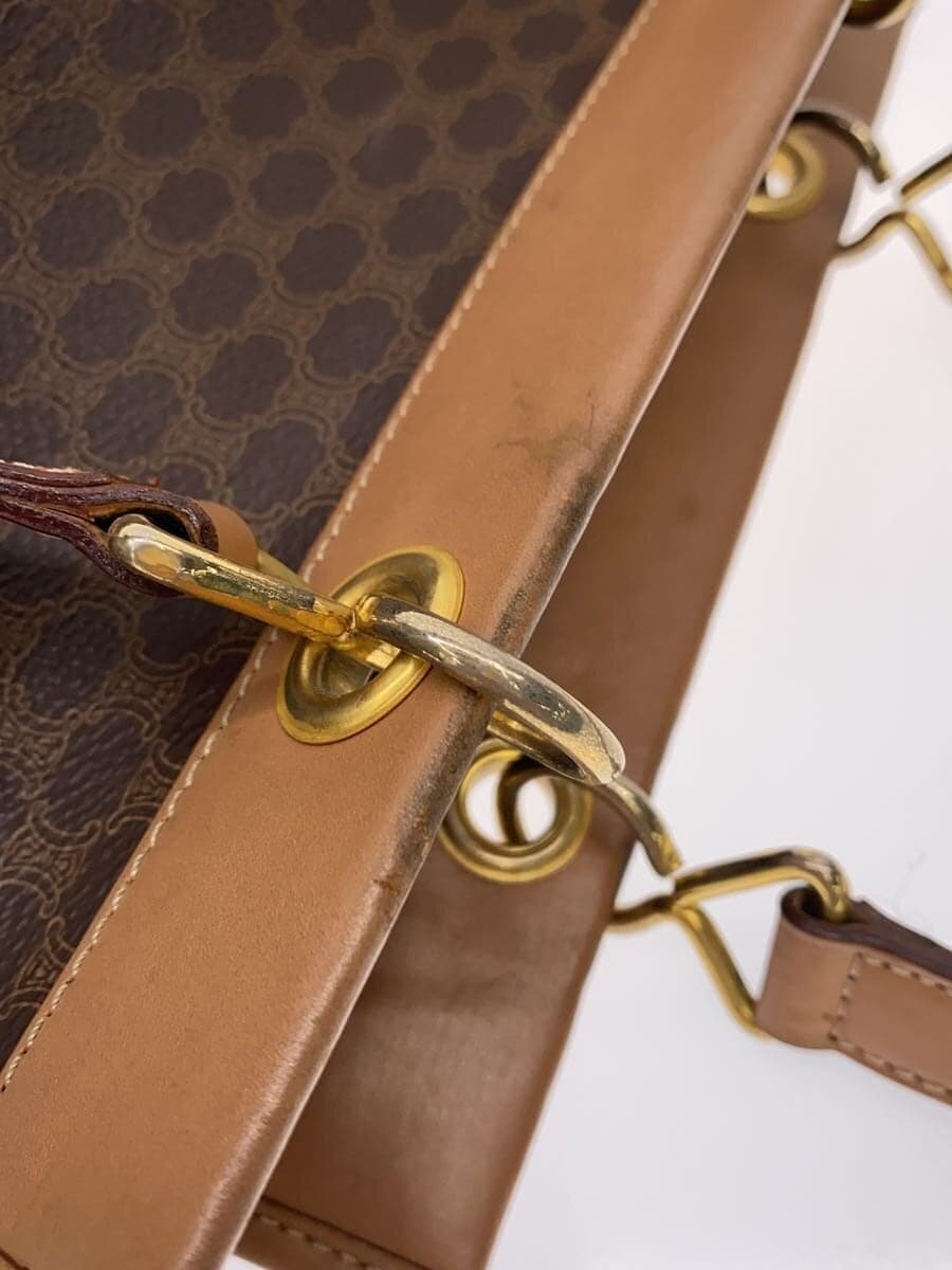 CELINE Handbag PVC BRW All-over print 7