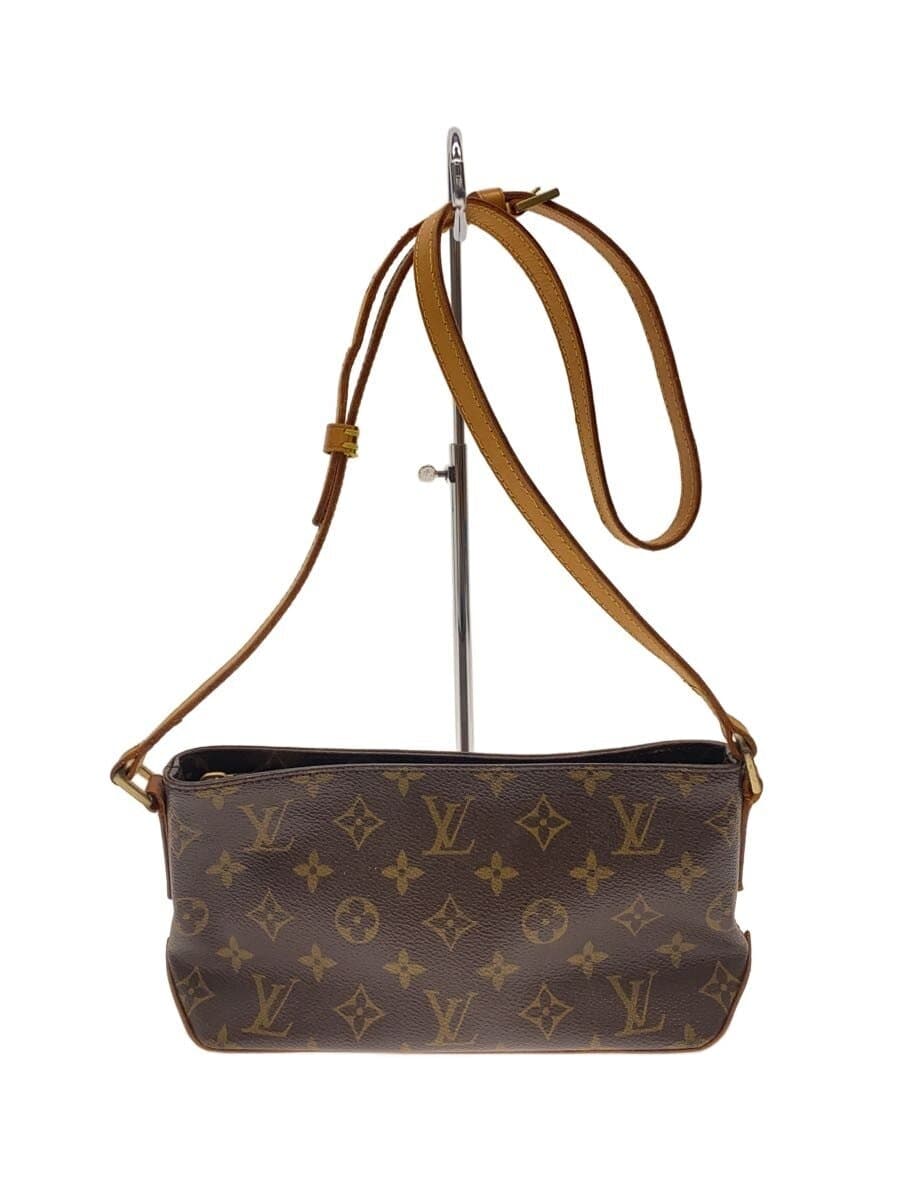 LOUIS VUITTON Trotter_ Monogram Canvas PVC BRW Allover Pattern M51240