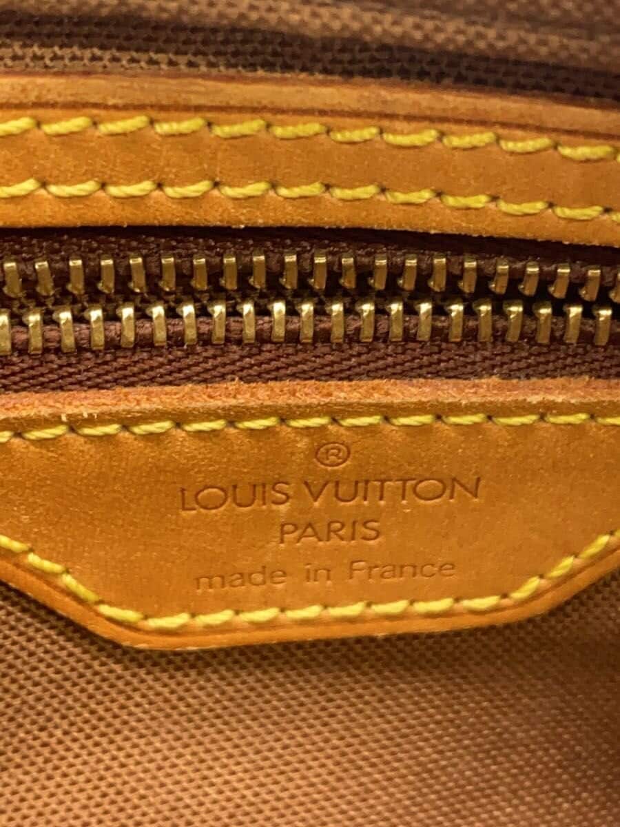 LOUIS VUITTON Trotter_ Monogram Canvas PVC BRW Allover Pattern M51240 5