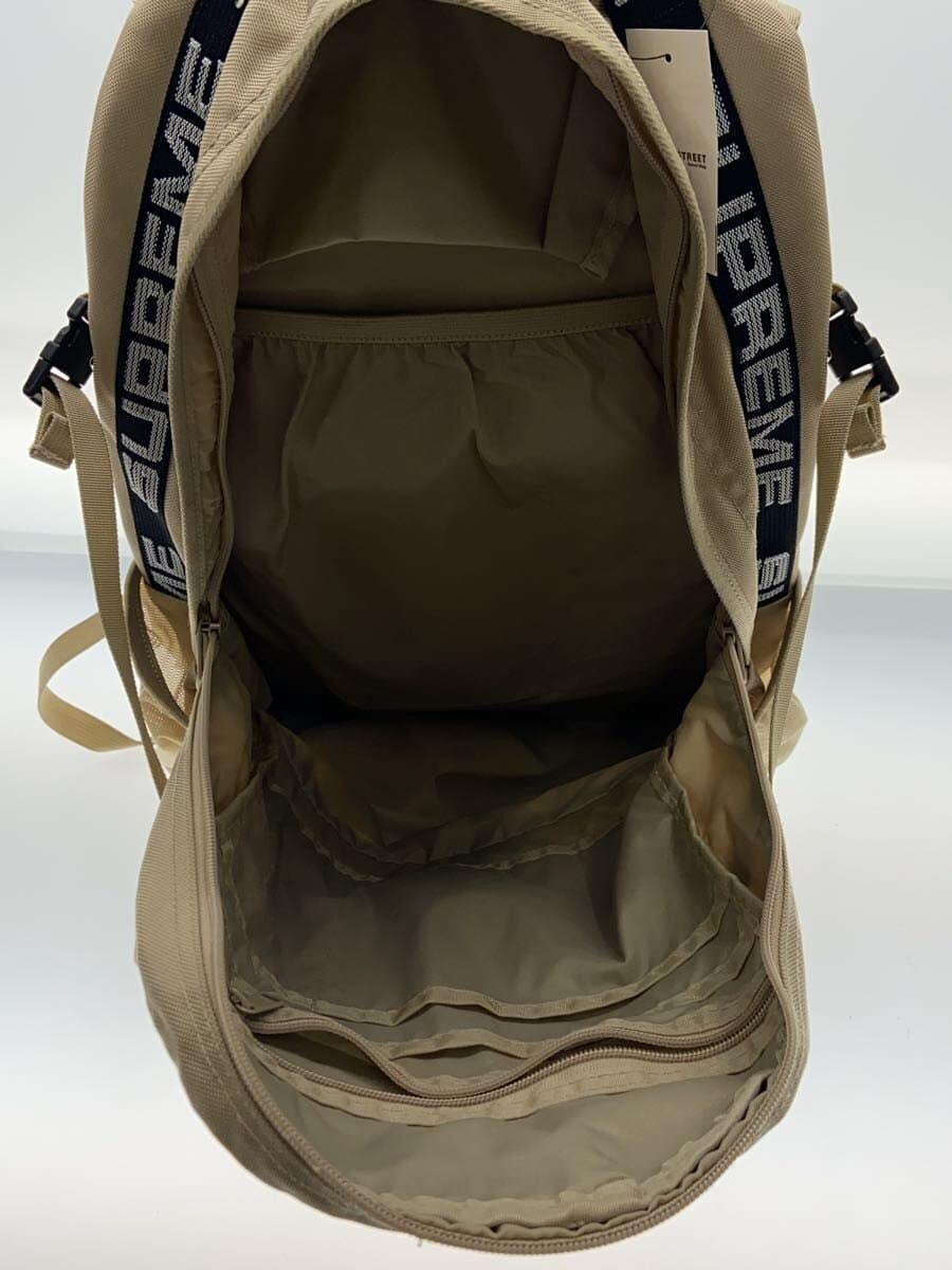 Supreme18SS TAN Backpack Nylon BEG Solid 6