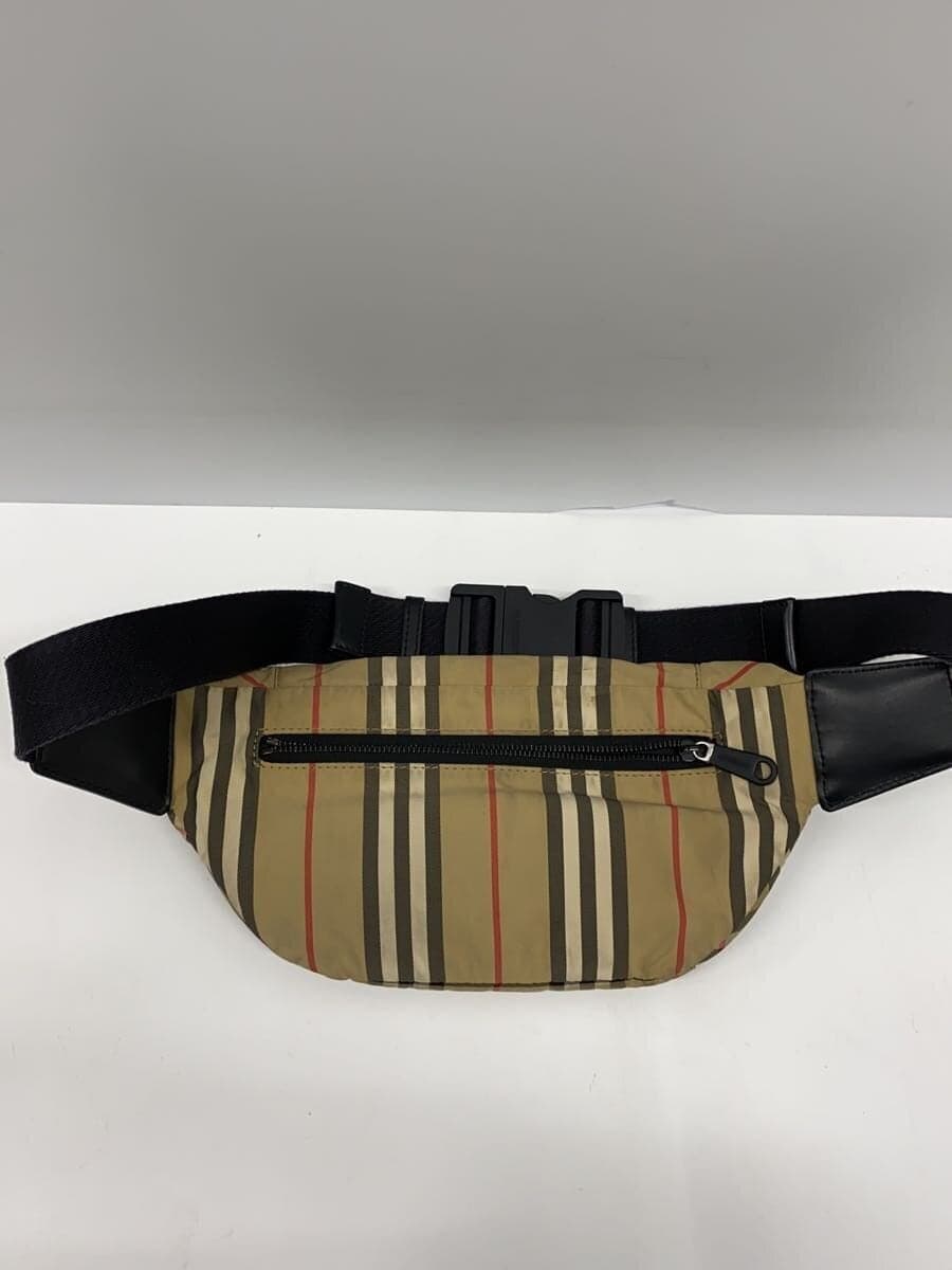 BURBERRY Shoulder Bag PVC BEG Check 3