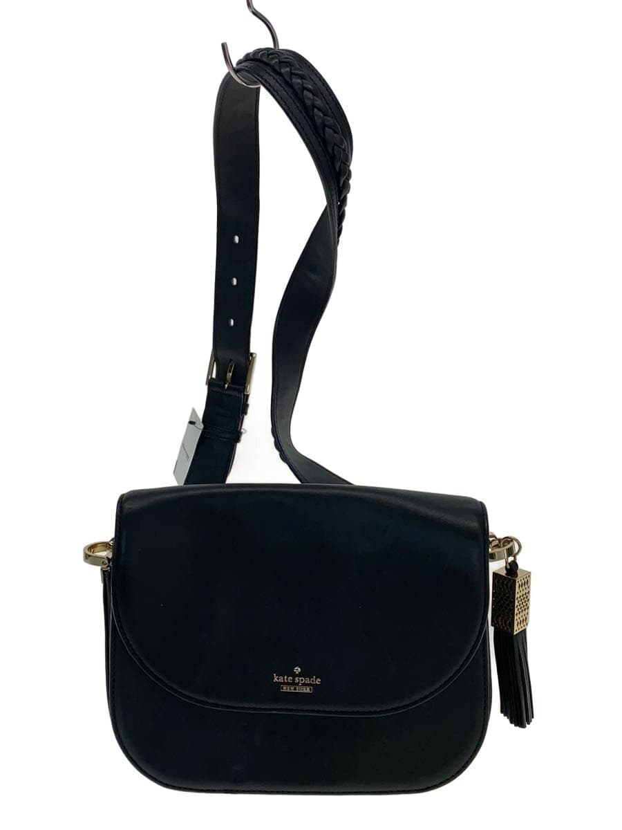 kate spade new york Shoulder Bag Leather BLK