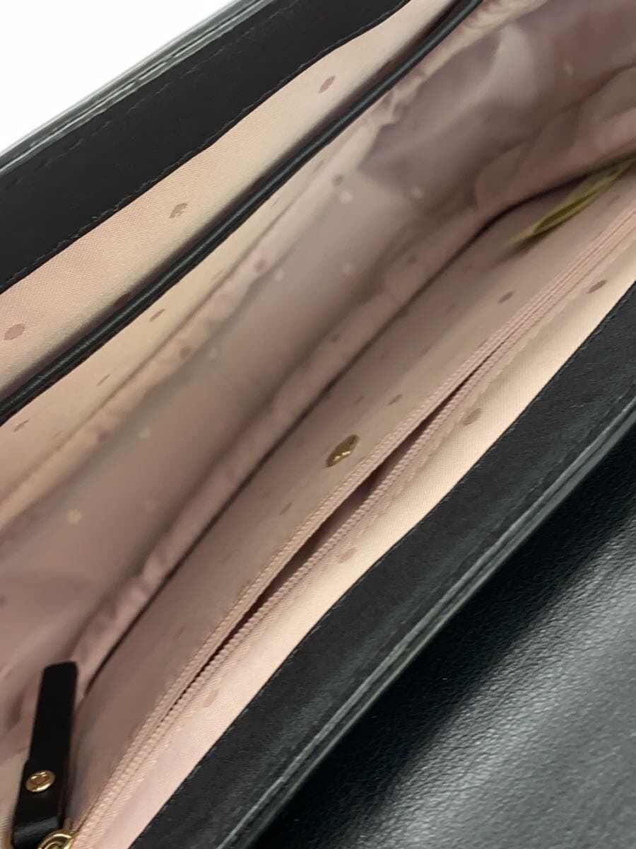 kate spade new york Shoulder Bag Leather BLK 6