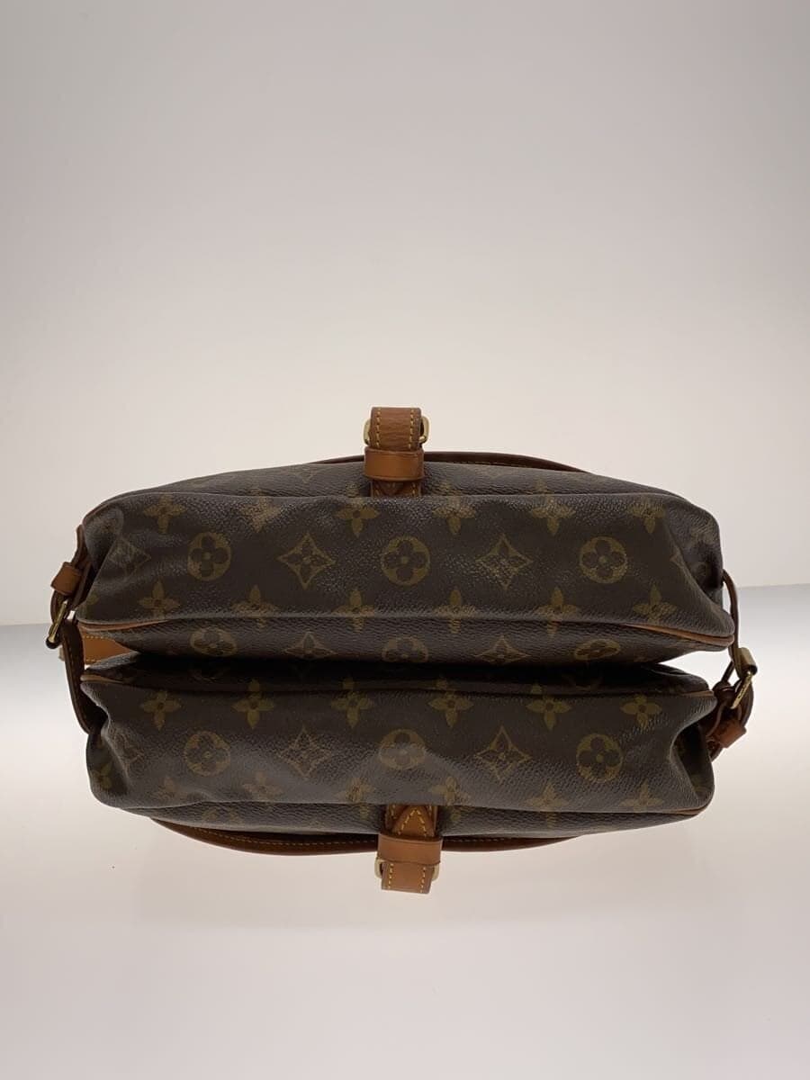 LOUIS VUITTON1)Saumur 30_Monogram Canvas PVC BRW 4