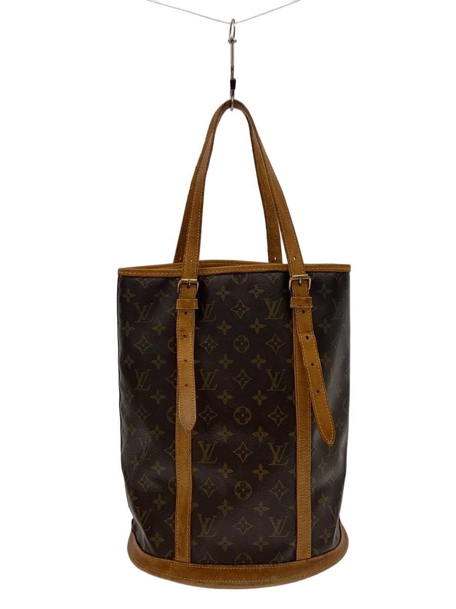 LOUIS VUITTON Bucket GM_Monogram Canvas PVC BRW