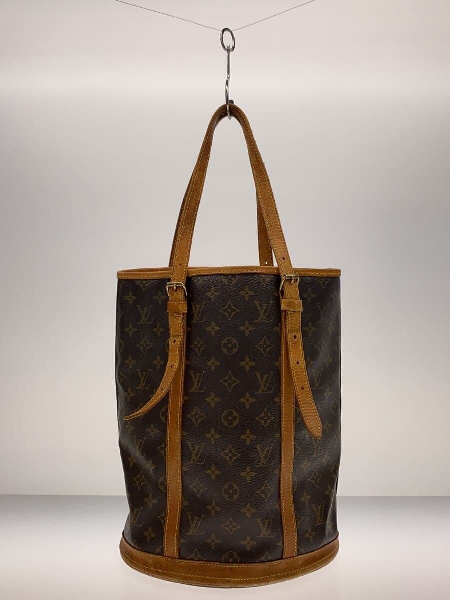LOUIS VUITTON Bucket GM_Monogram Canvas PVC BRW 3