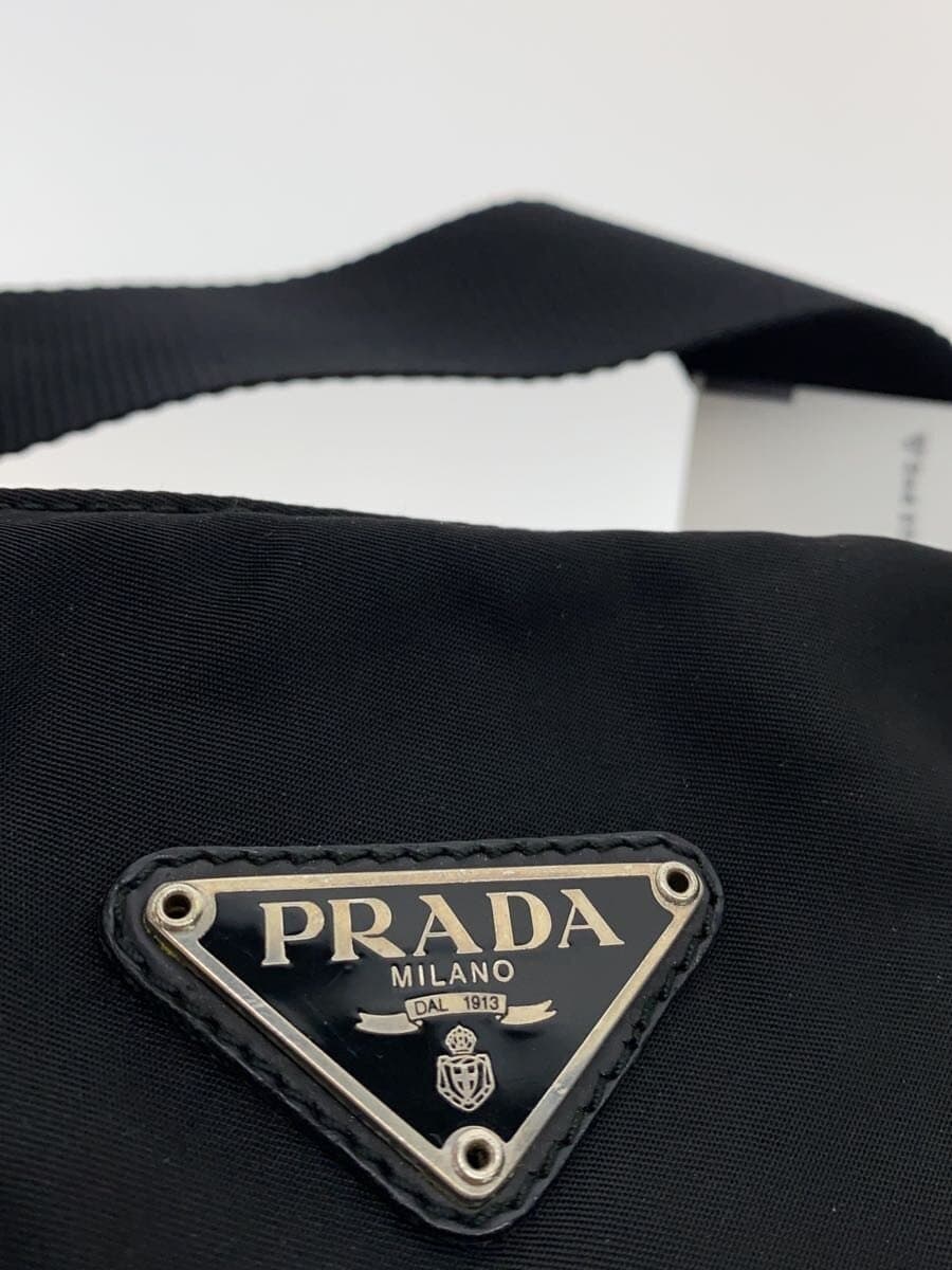 PRADA Shoulder Bag Nylon BLK 5