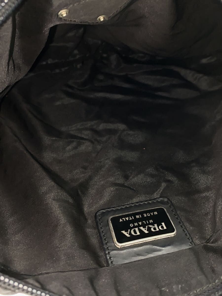 PRADA Shoulder Bag Nylon BLK 6