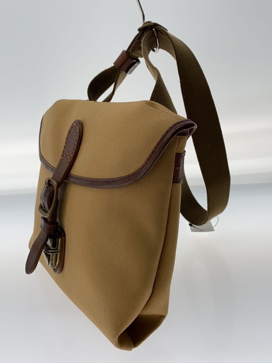 SLOW Shoulder Bag Canvas CML Solid 2