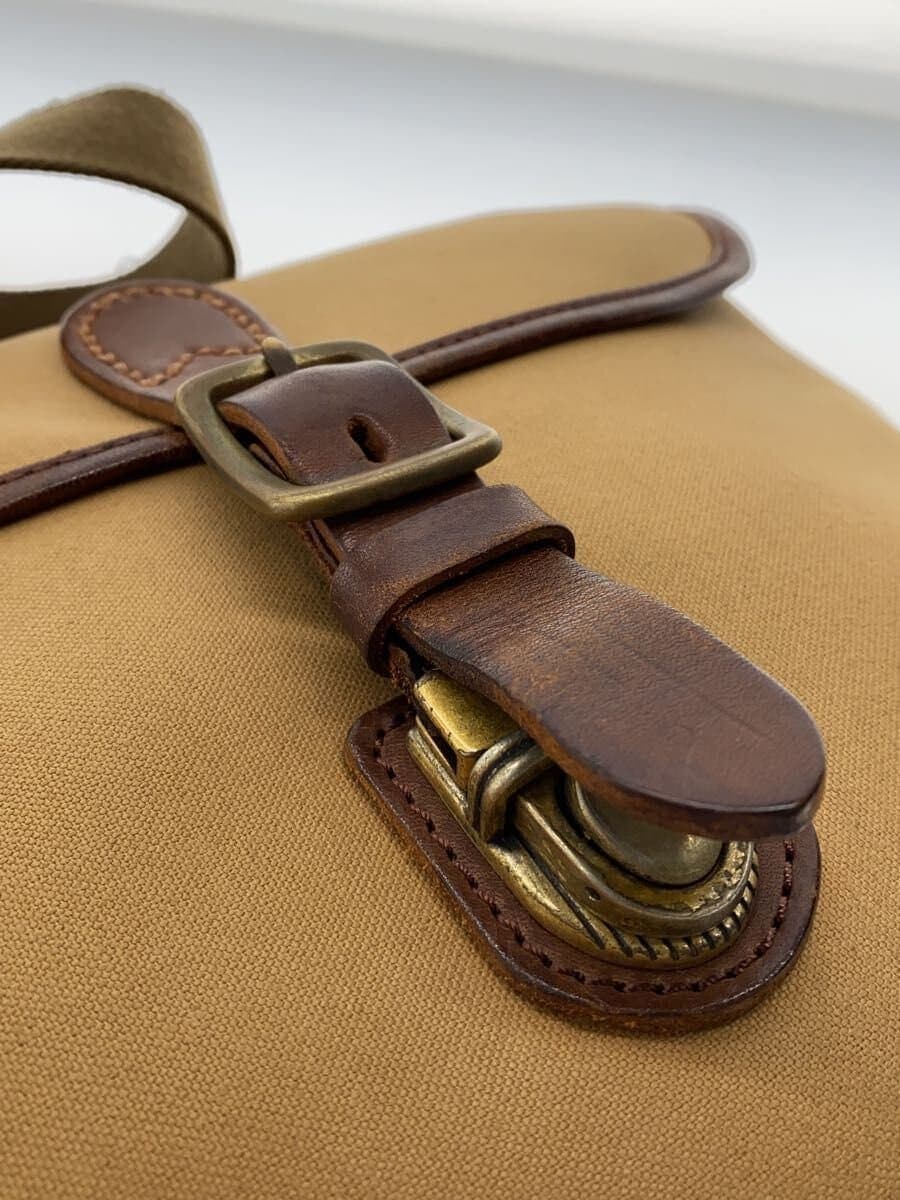 SLOW Shoulder Bag Canvas CML Solid 5