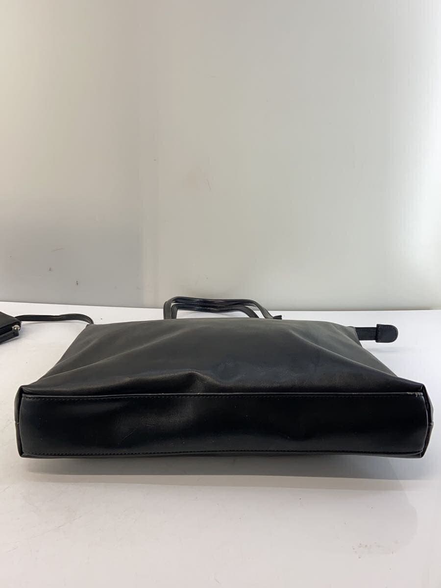 Kitamura K2 Tote Bag Leather BLK 4