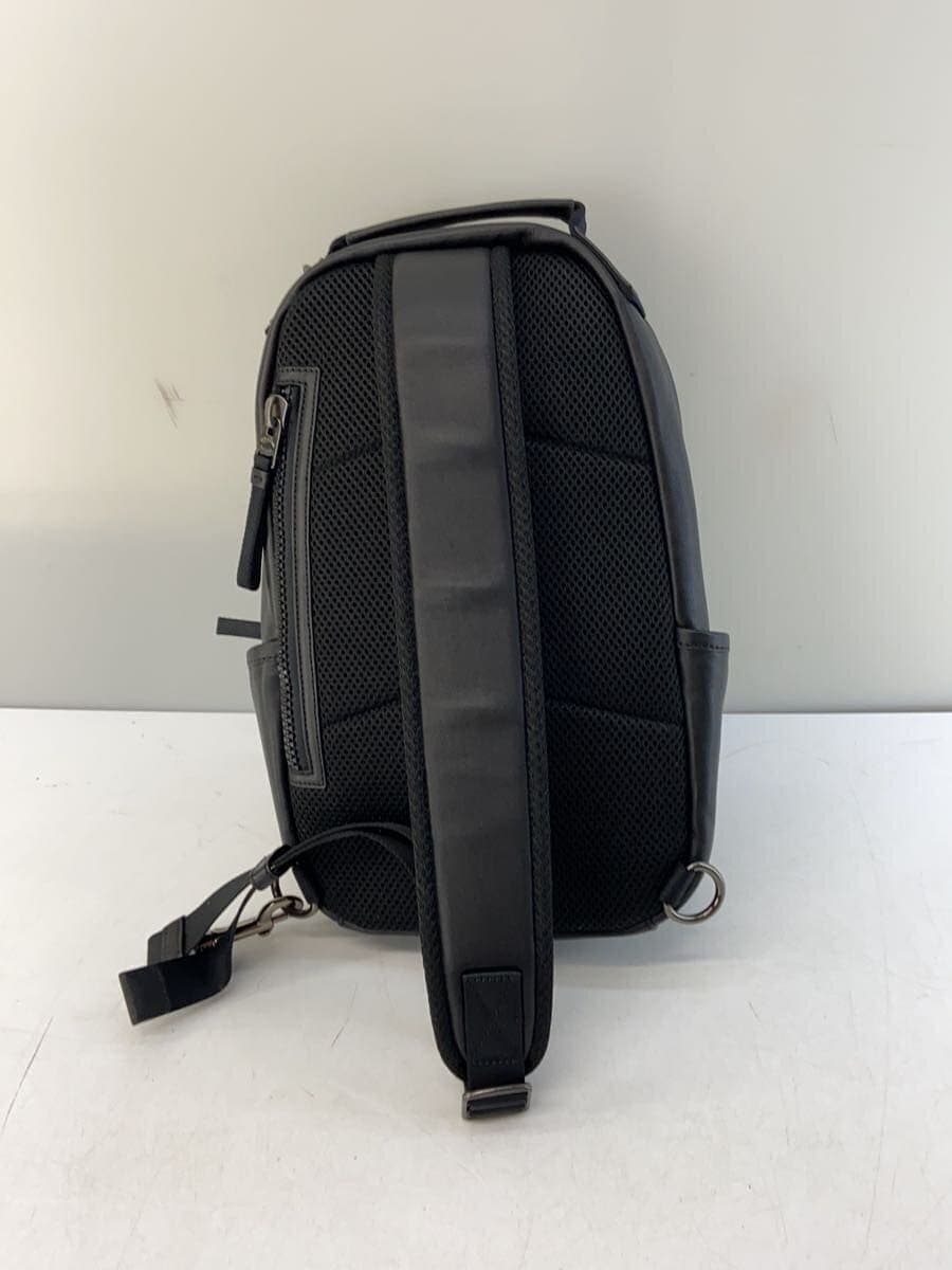 COACH Shoulder Bag Leather BLK Solid 89908 3