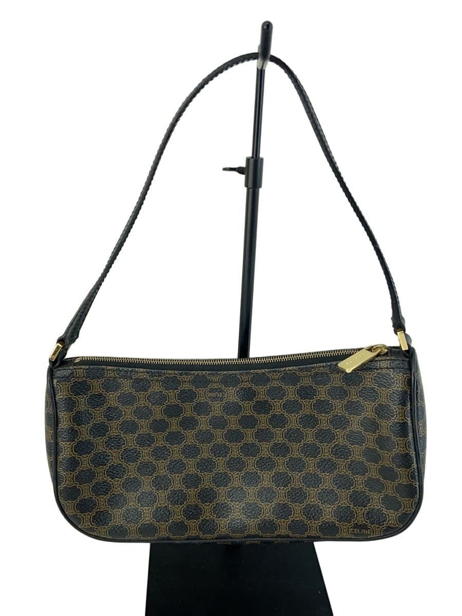 CELINE handbag PVC BLK all-over pattern